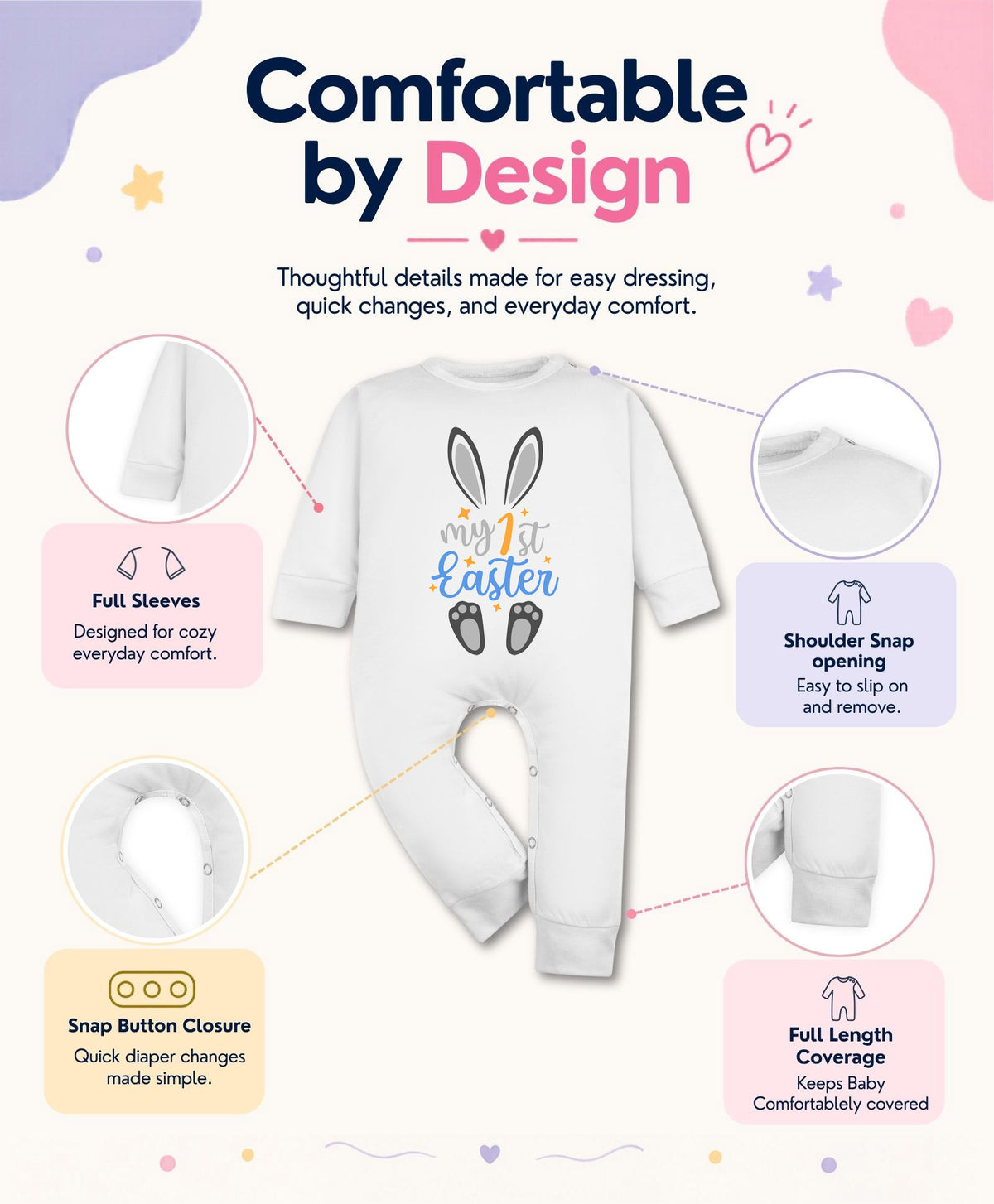 No | My First Easter - Jumpsuit