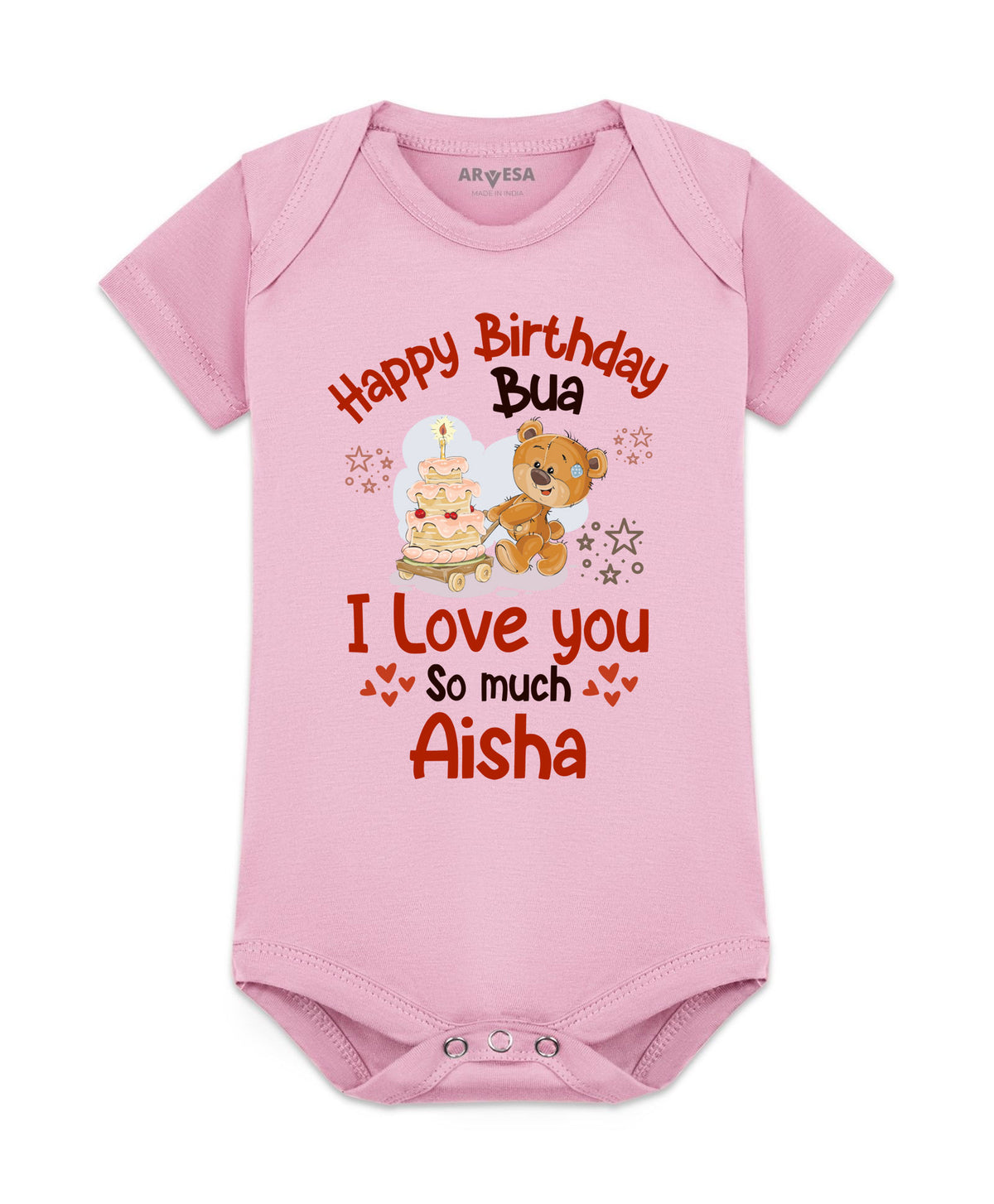 Yes | Happy Birthday Bua Family Birthday - Romper