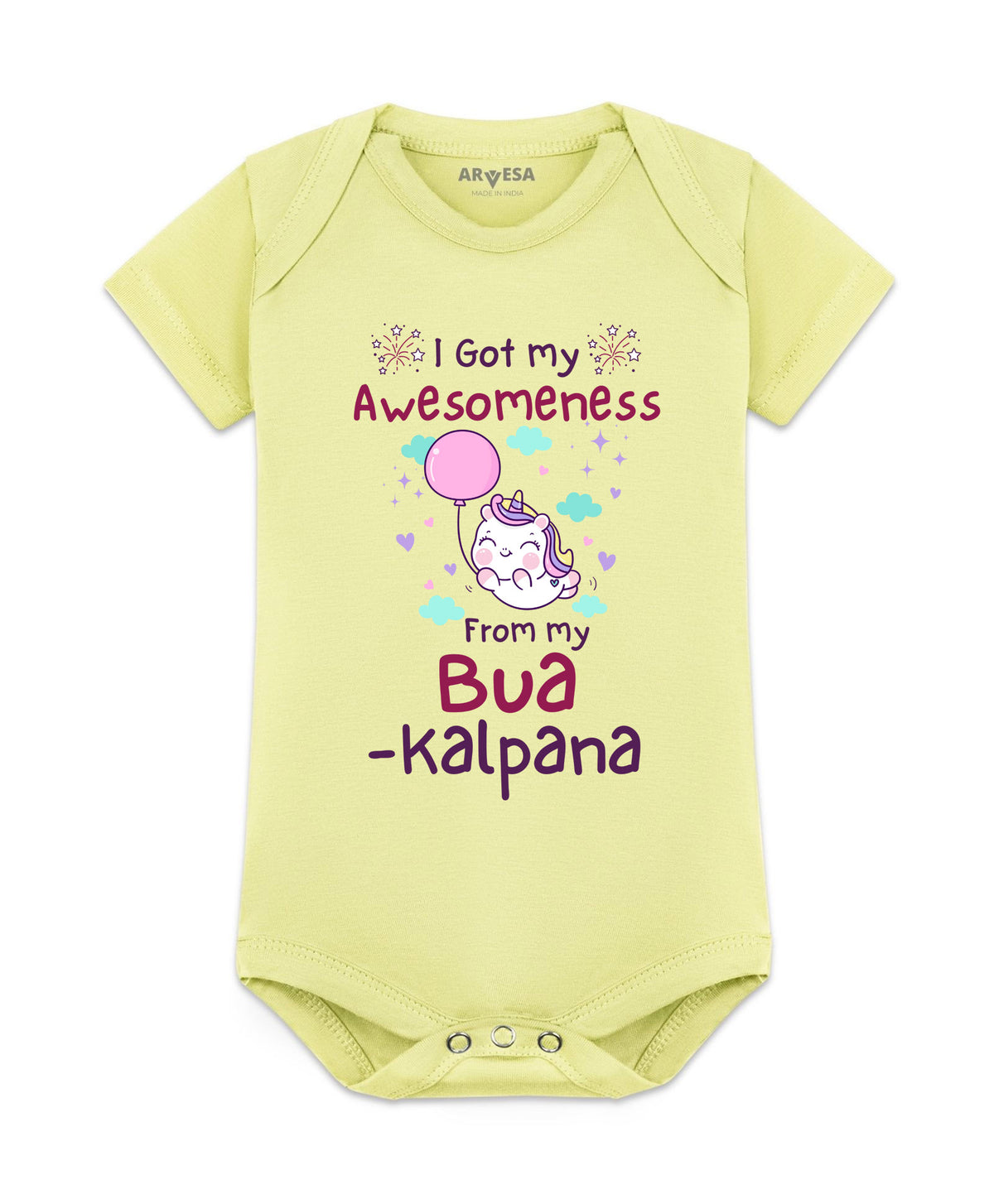 Yes | I Got Awesomeness From Bua - Romper