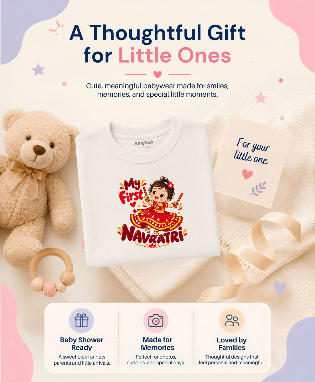 No | My First Navratri - T-shirt