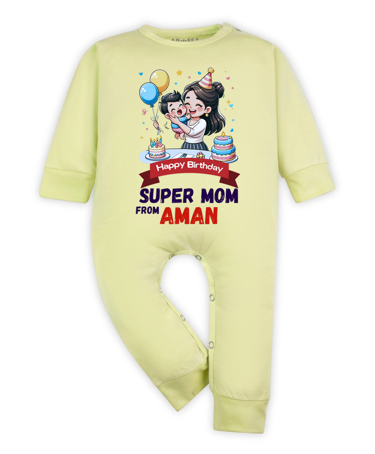 Yes | Happy Birthday Super Mom Mom Birthday - Jumpsuit