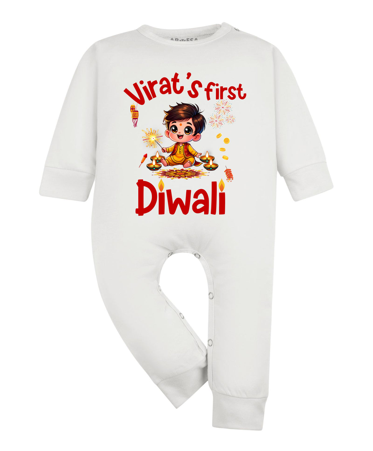 Yes | My First Diwali - Jumpsuit