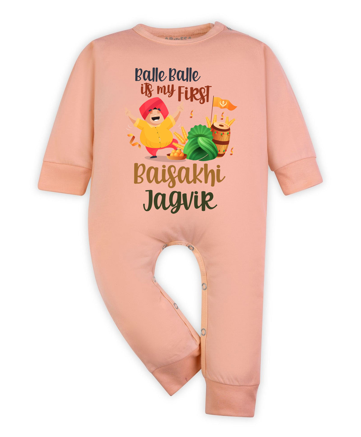 Yes | Happy Baisakhi - Jumpsuit