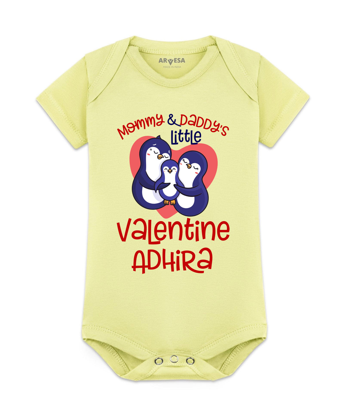 Yes | Mommy And Daddy Little Valentine - Romper