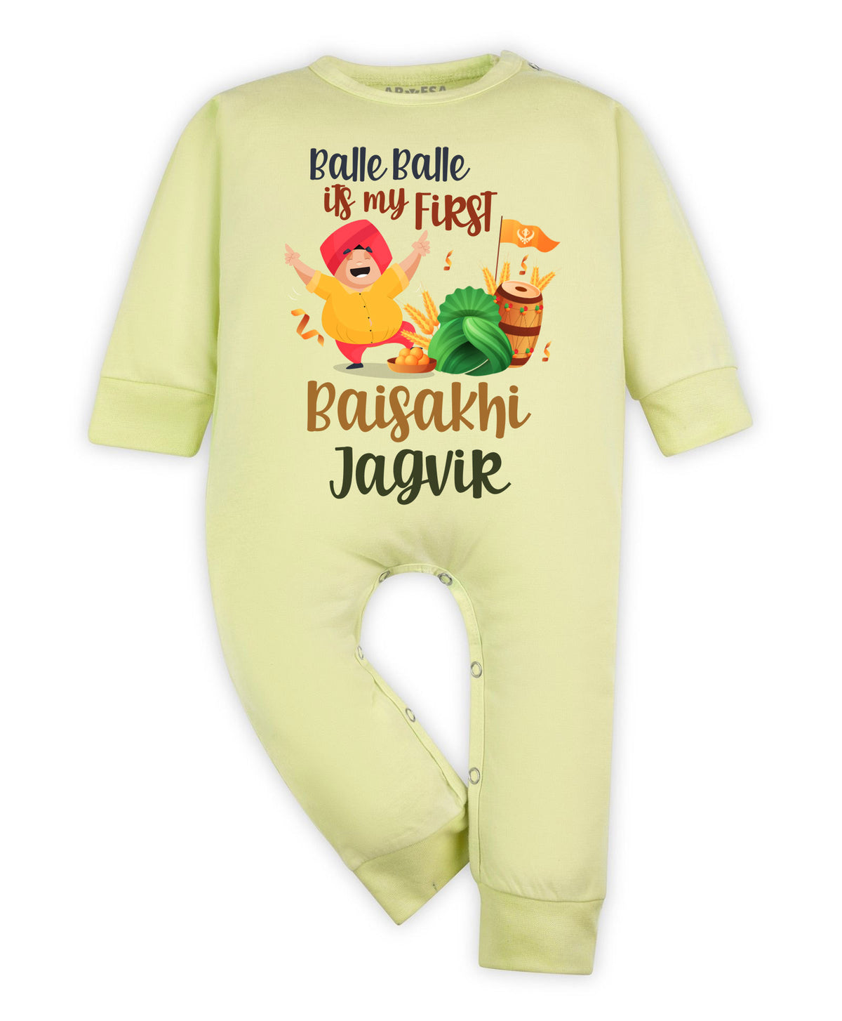 Yes | Happy Baisakhi - Jumpsuit