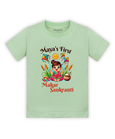 T-shirt featuring the same print