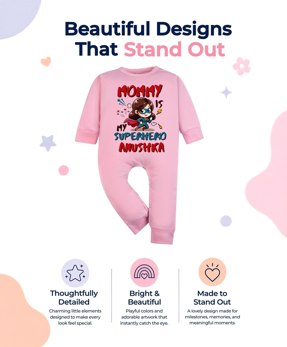 Yes | Mommy Is My Superhero - Jumpsuit