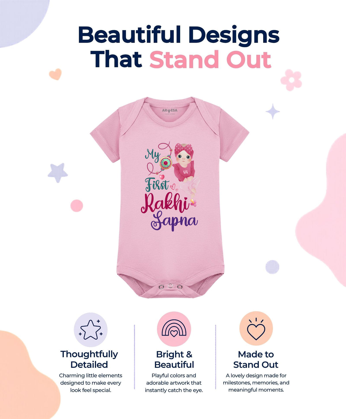 Yes | My First Rakhi - Romper
