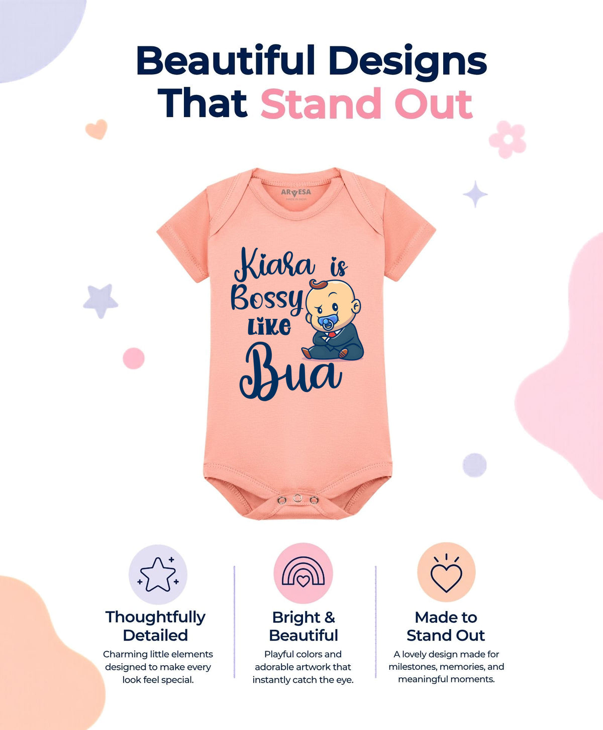 Yes | Bossy Like My Bua - Romper