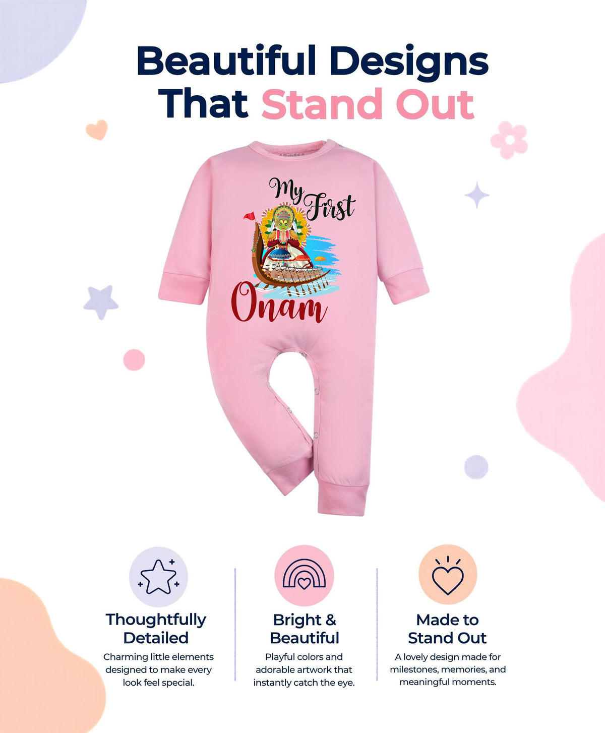 No | My First Onam - Jumpsuit