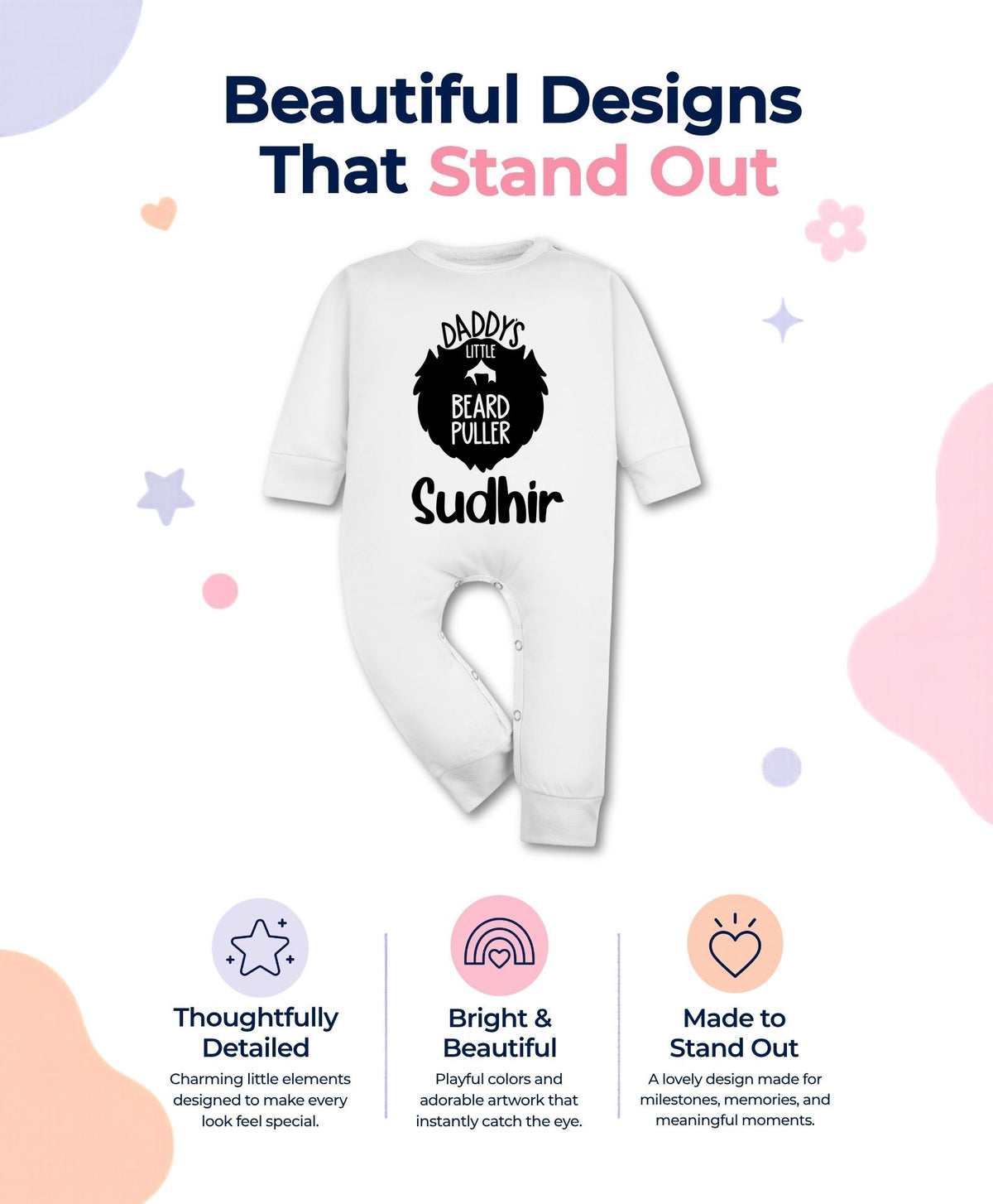 Yes | Daddy Little Beard Puller - Jumpsuit
