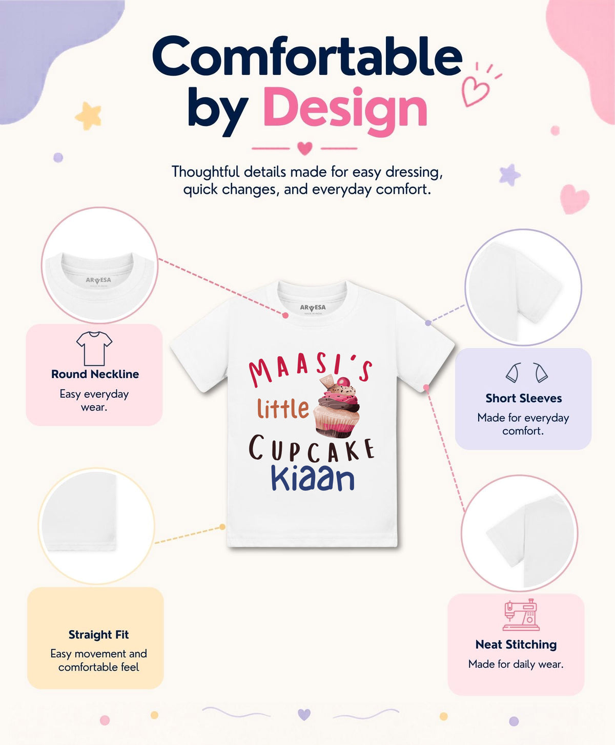Yes | Maasi Little Cupcake - T-shirt