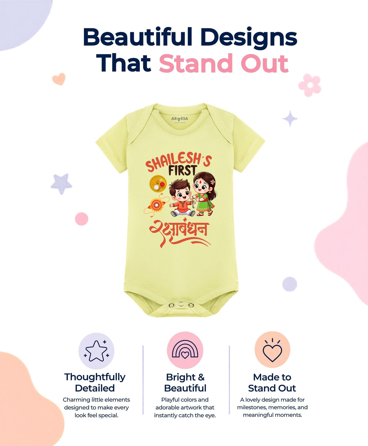 Yes | My First Rakhi - Romper