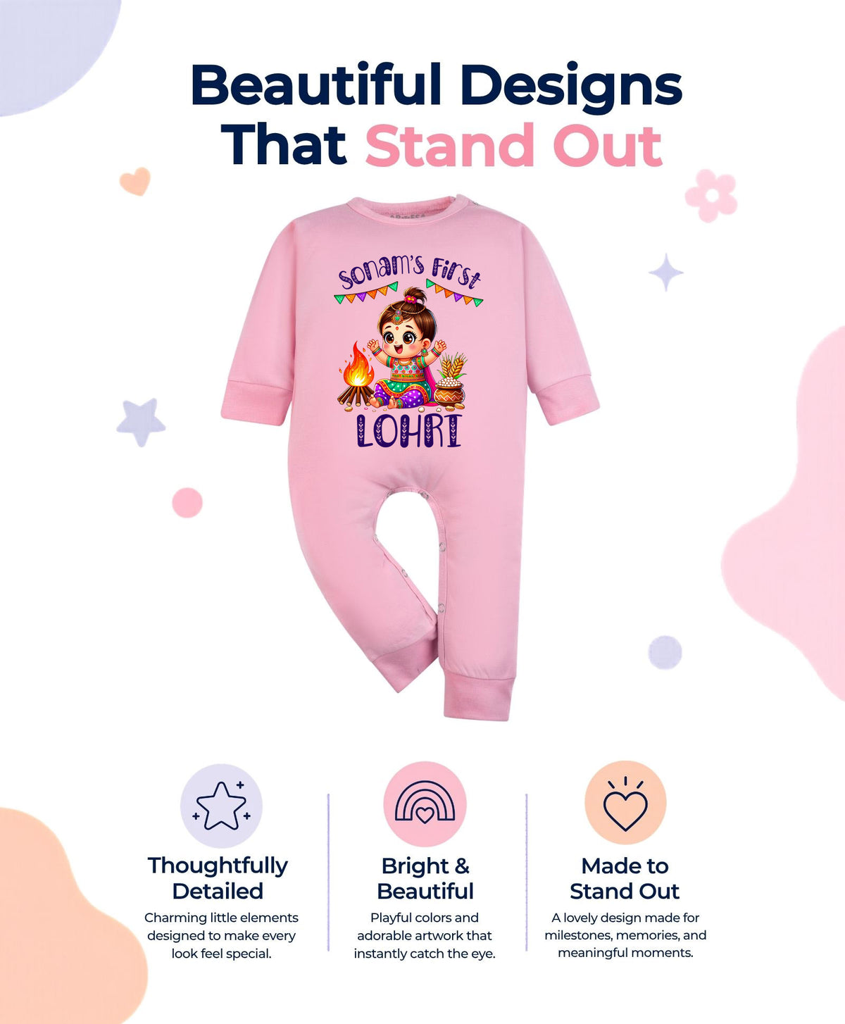 Yes | My First Lohri - Jumpsuit