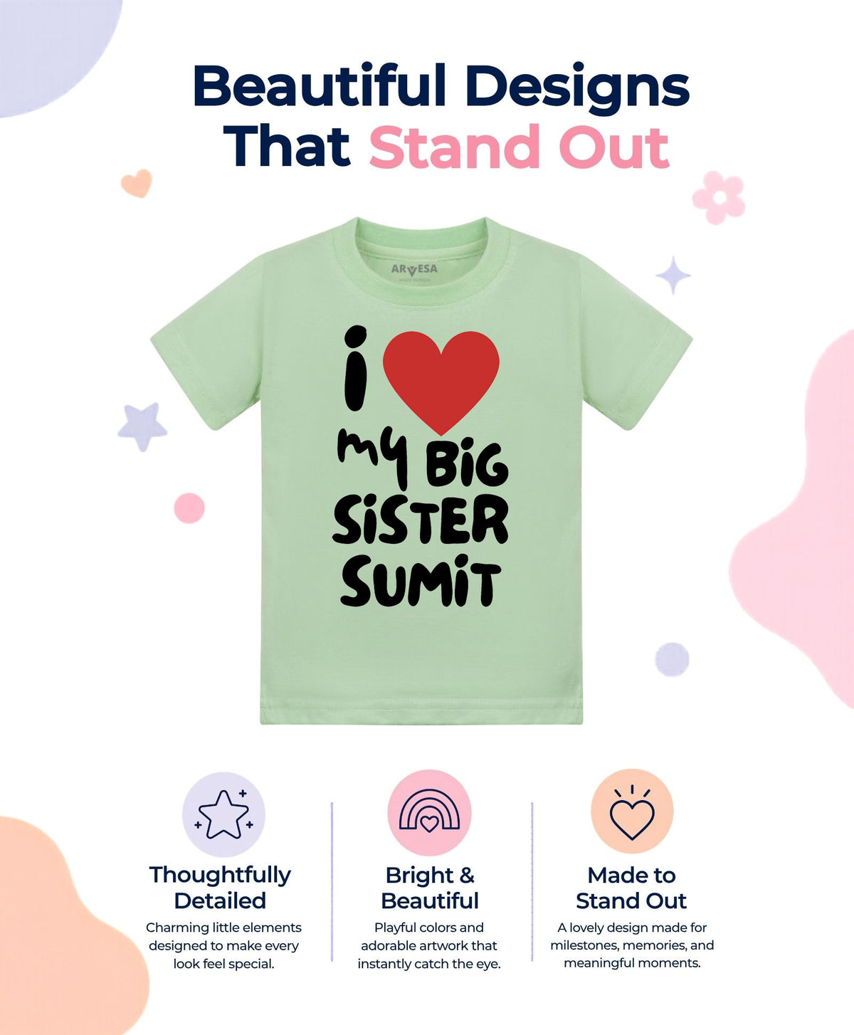 Yes | I love My Big Sister - T-shirt