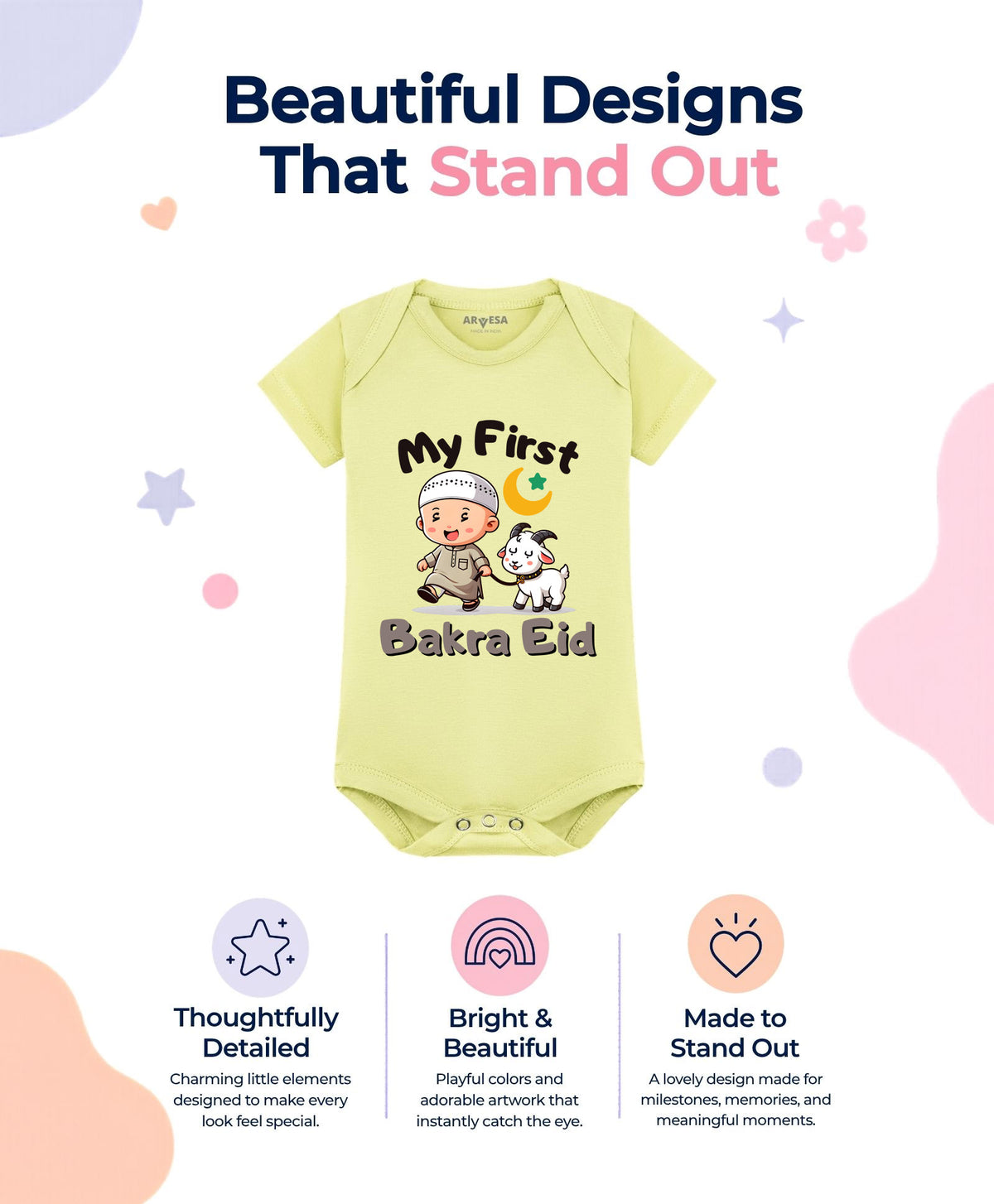 No | My First Eid - Romper
