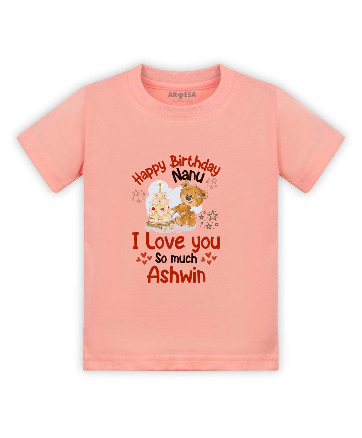 Yes | Happy Birthday Nanu Family Birthday - T-shirt