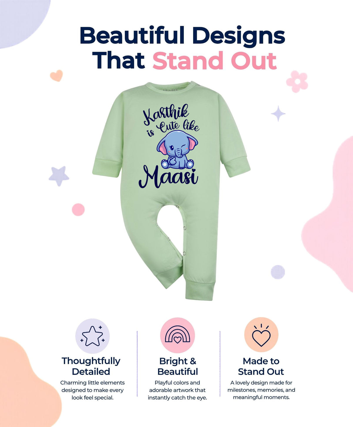 Yes | Cute Like My Maasi - Jumpsuit