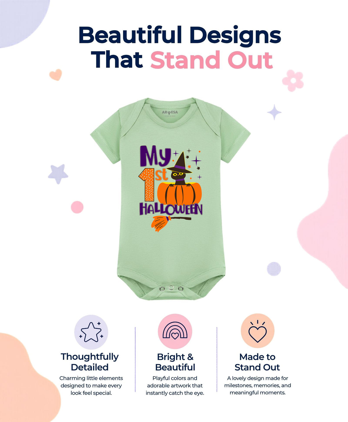 No | My First Halloween - Romper