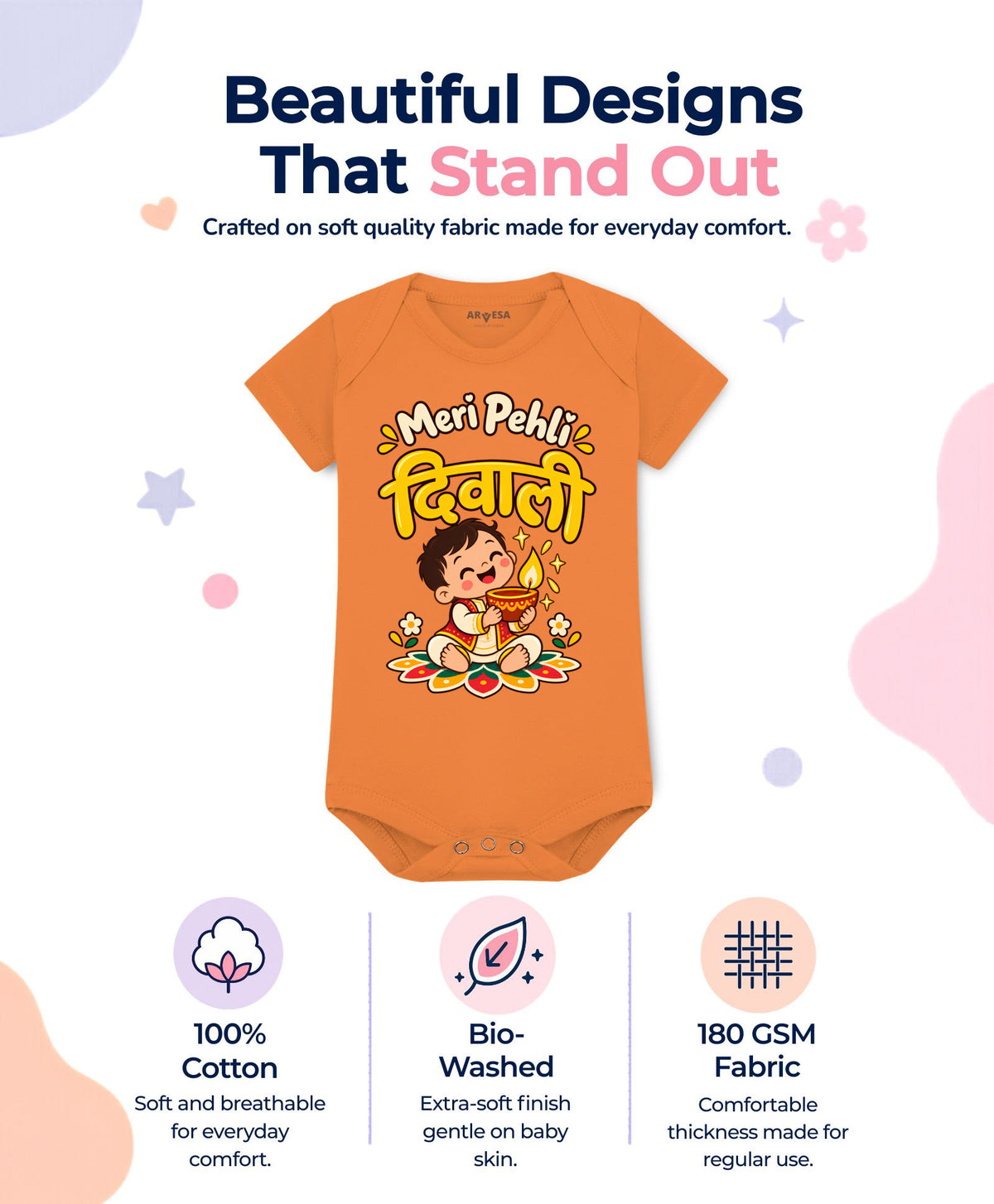 No | Meri Pehli Diwali - Romper