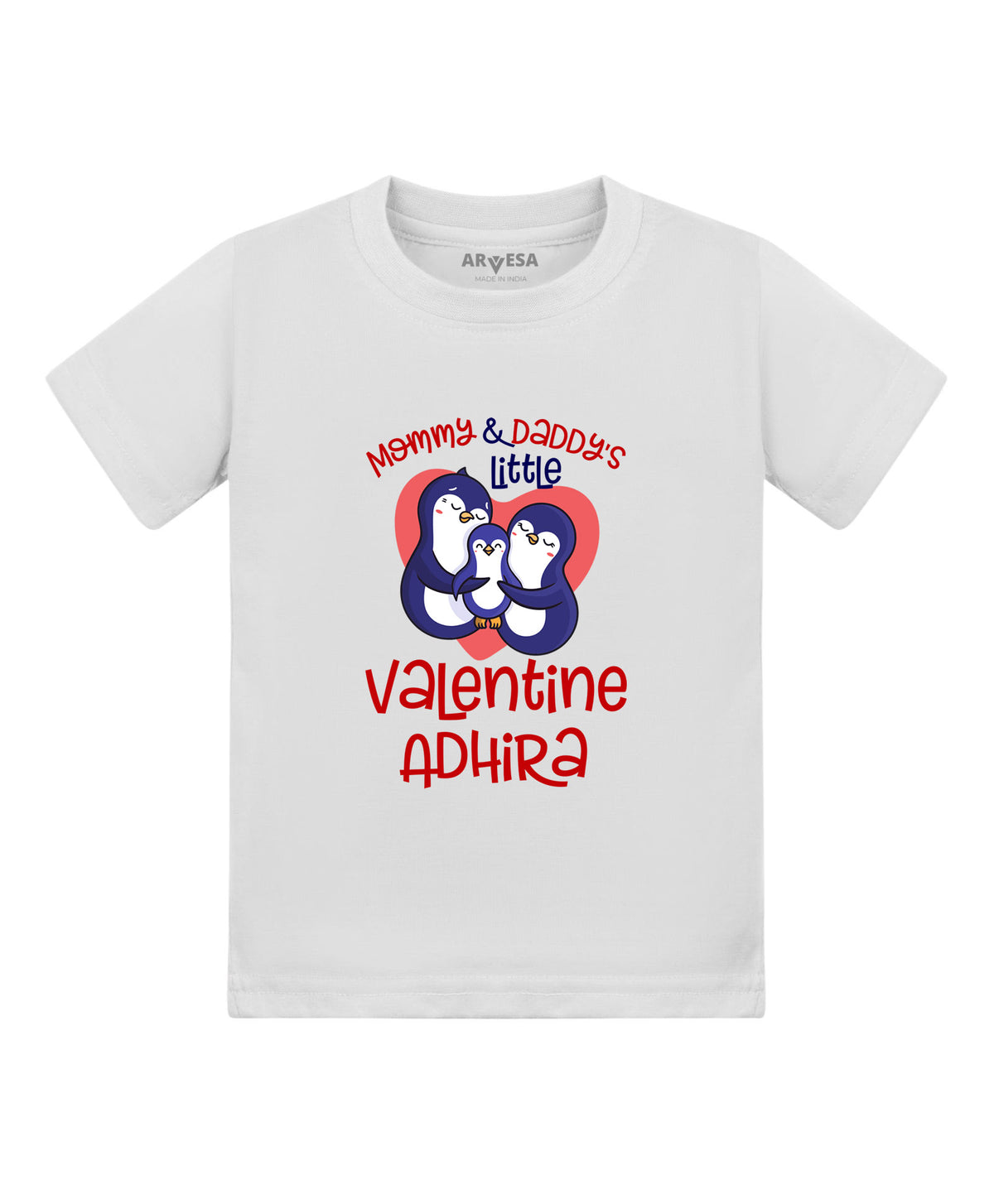 Yes | Mommy And Daddy Little Valentine - T-shirt