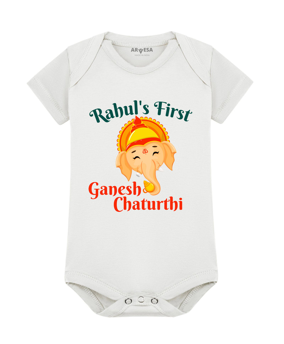 Yes | My First Ganesh Chaturthi - Romper