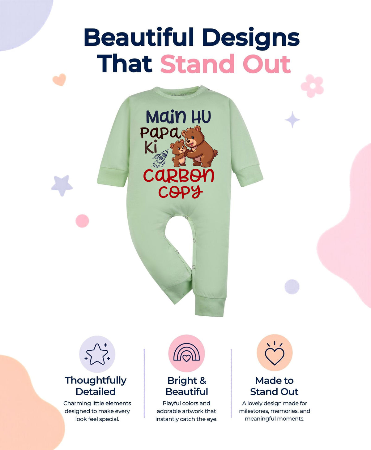 No | Mai Hu Papa Ki Carbon Copy Dad - Jumpsuit