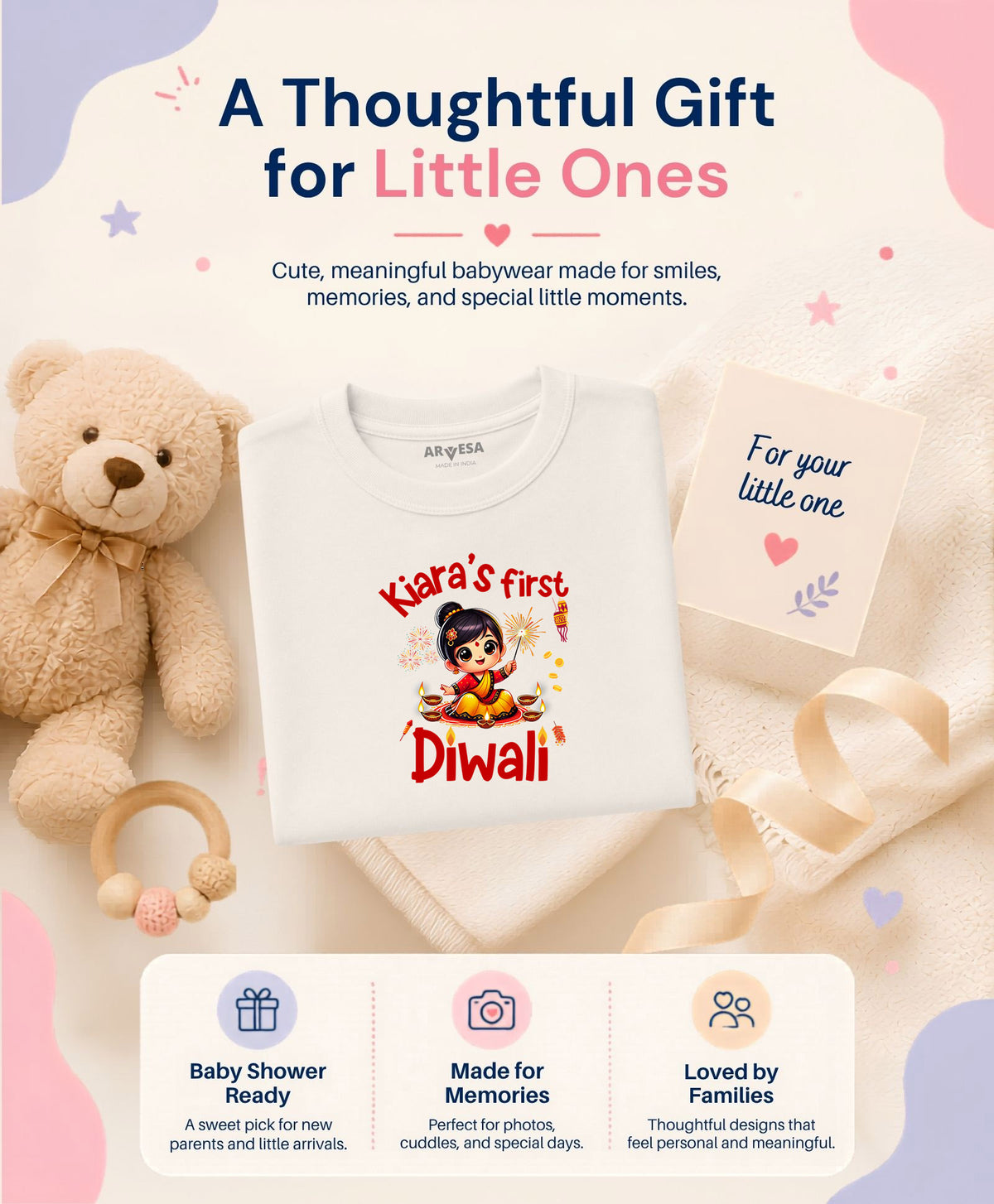Yes | My First Diwali - T-shirt