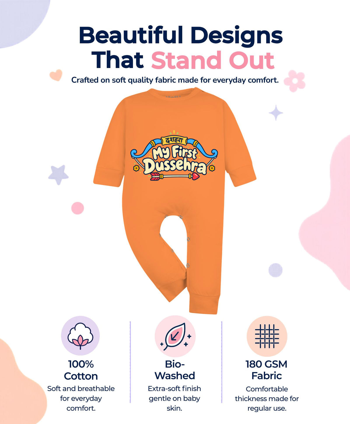 No | My First Dussehra - Jumpsuit