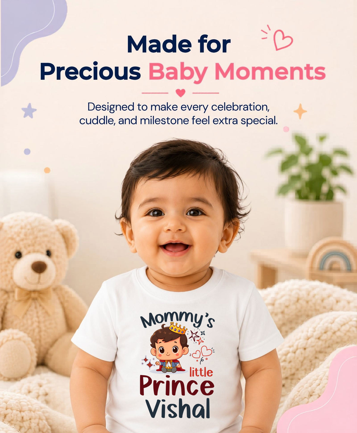 Yes | Mommy Little Prince - T-shirt