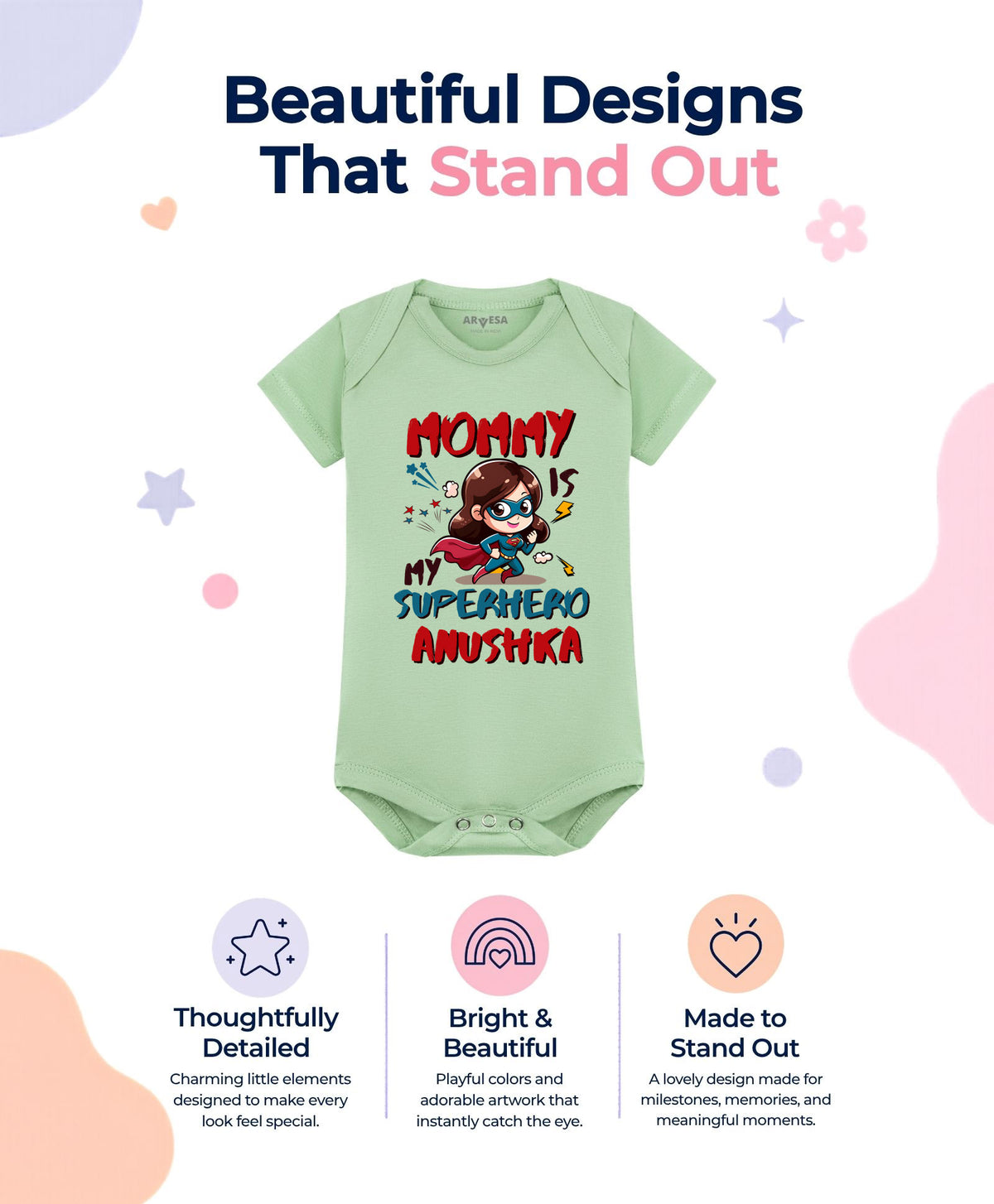 Yes | Mommy Is My Superhero - Romper
