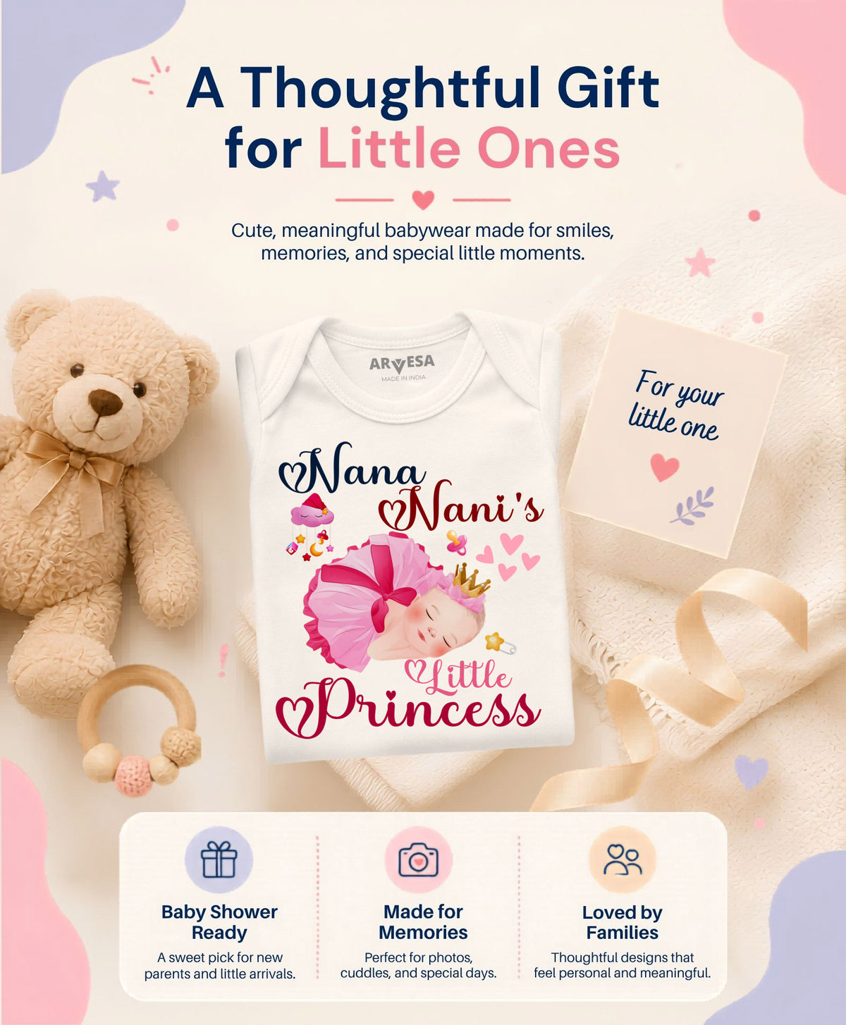 No | Nana Nani Little Princess - Romper