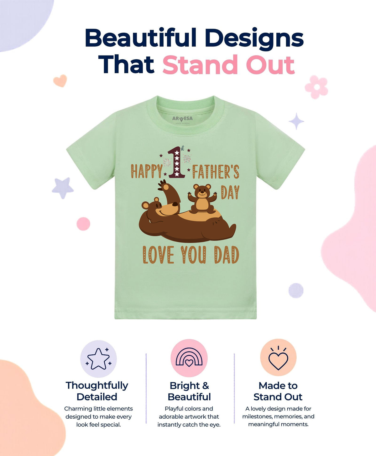 No | Happy Father Days - T-shirt