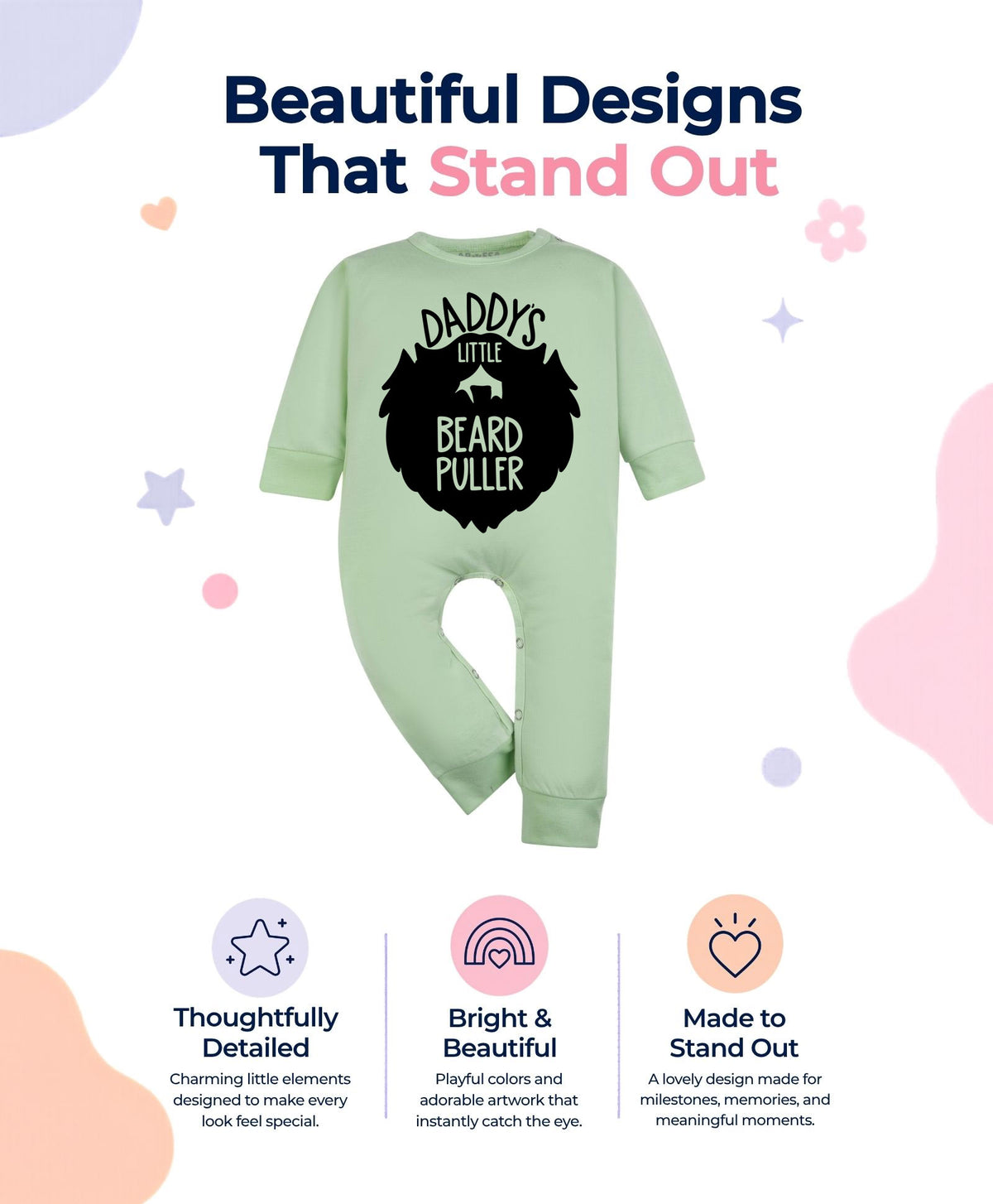 No | Daddy Little Beard Puller - Jumpsuit
