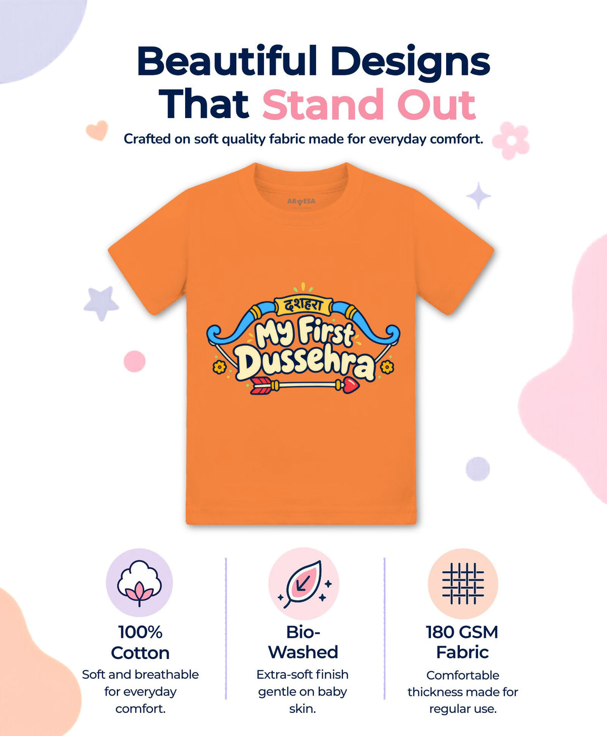 No | My First Dussehra - T-shirt