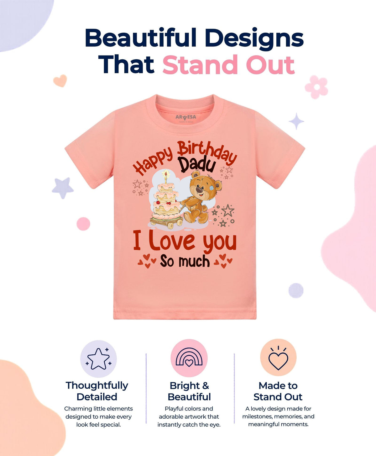 No | Happy Birthday Dadu Family Birthday - T-shirt
