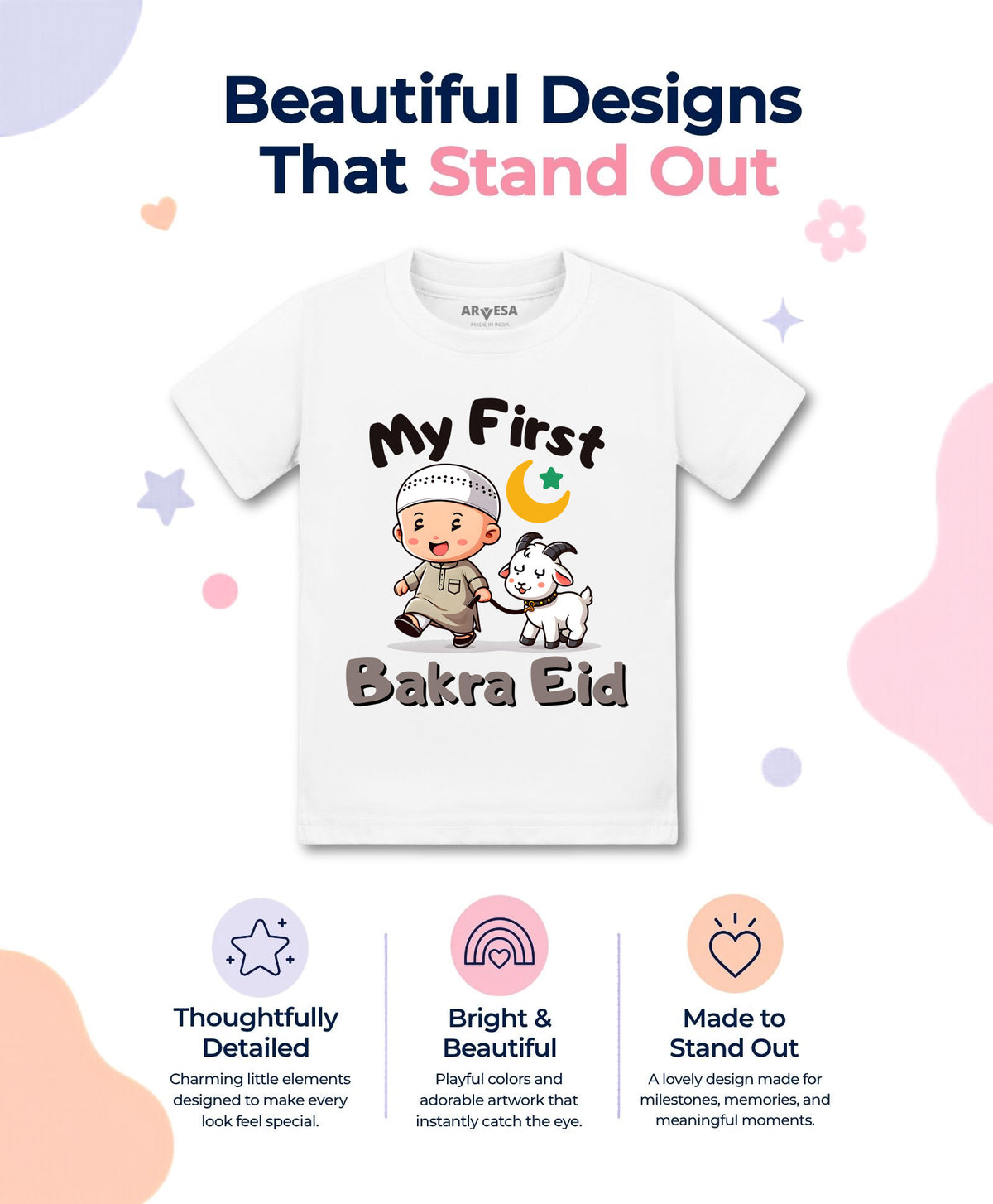 No | My First Eid - T-shirt