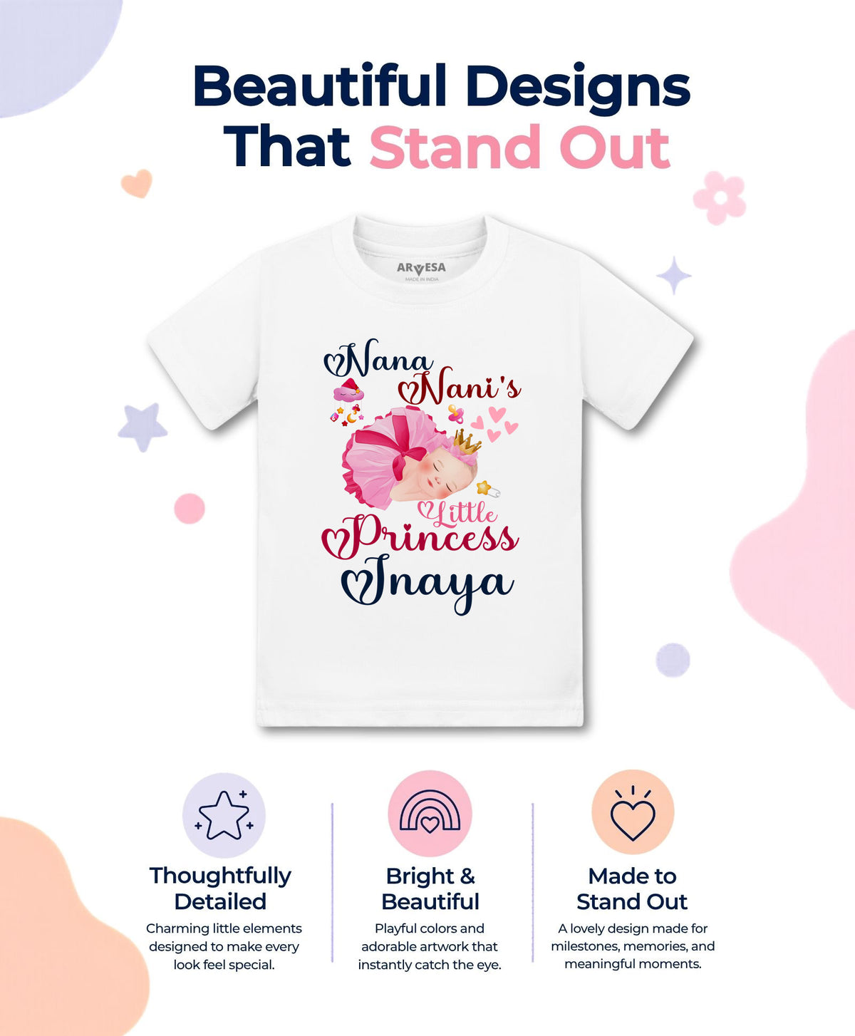 Yes | Nana Nani Little Princess - T-shirt