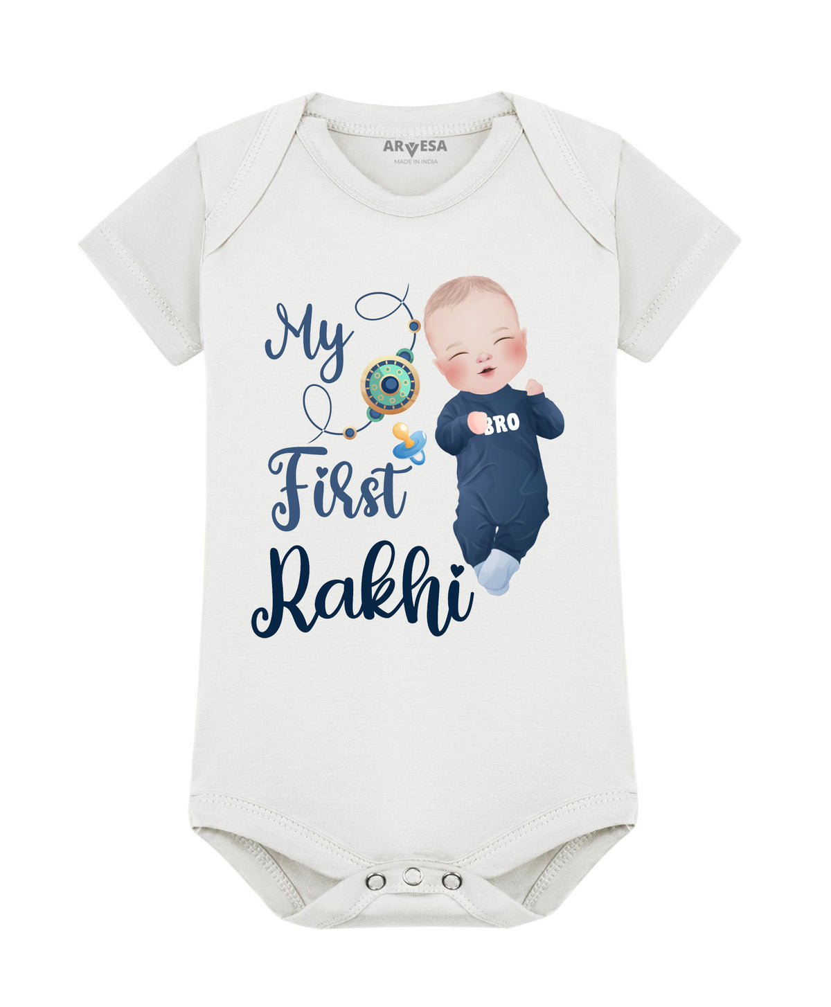 No | My First Rakhi - Romper