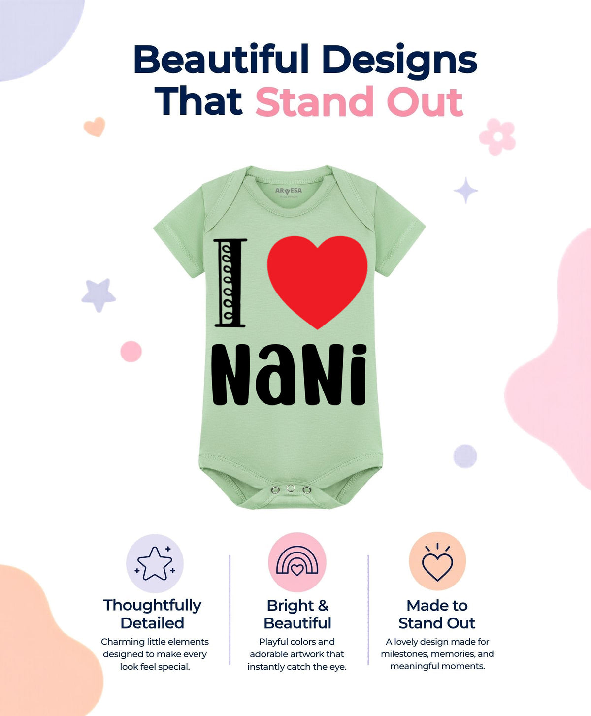 No | I Love Nani Nana Nani - Romper