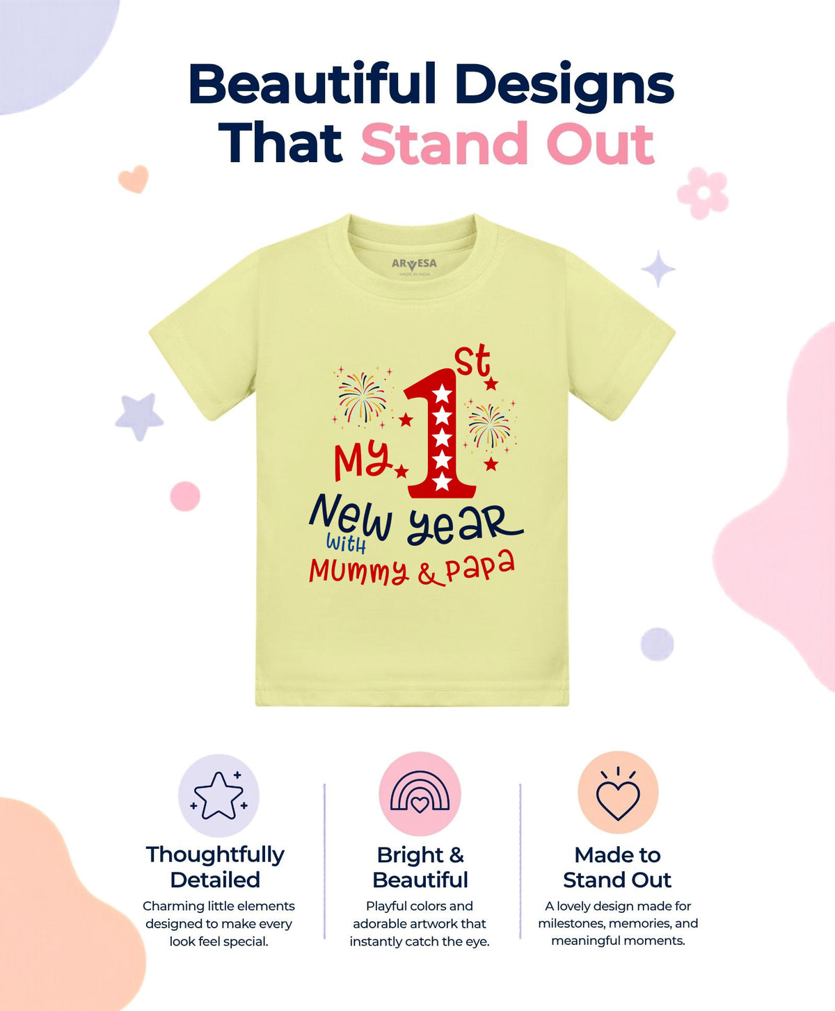 No | My First New Year - T-shirt