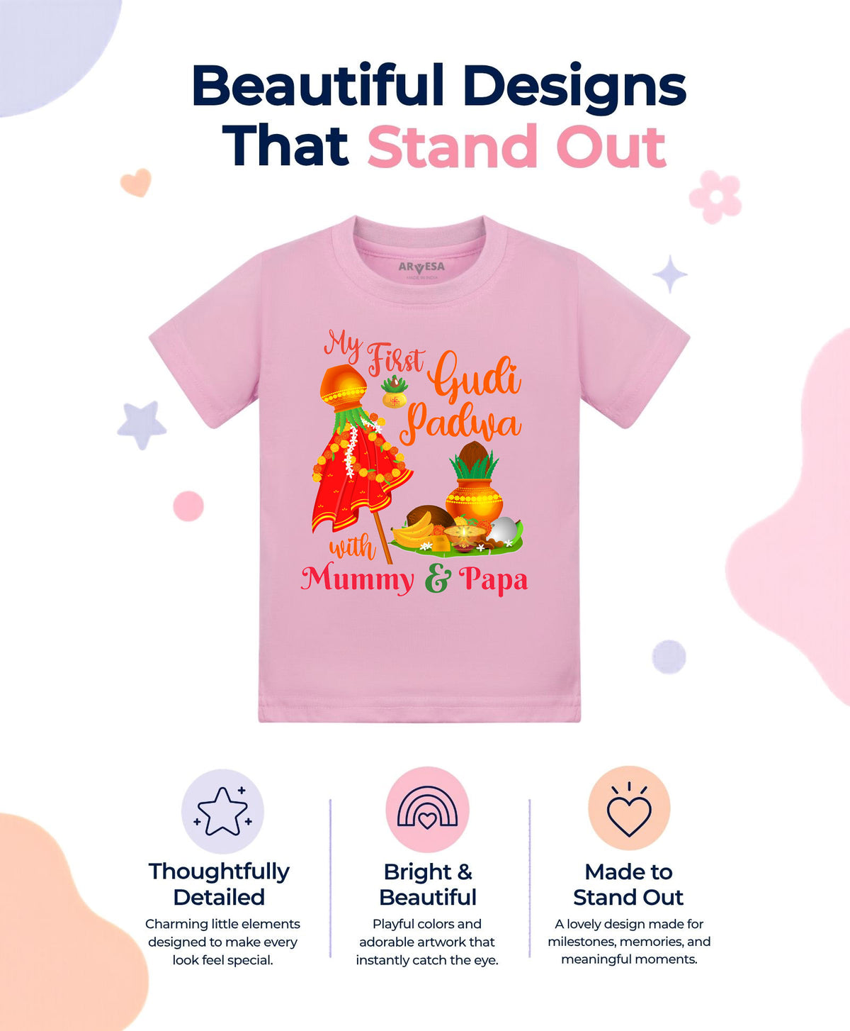 No | My First Gudi Padwa - T-shirt