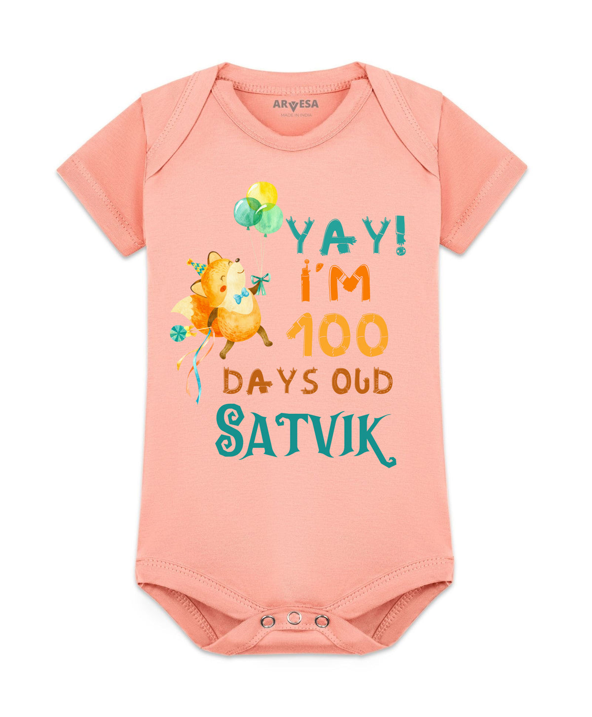 Yes | 100 Days Birthday - Romper