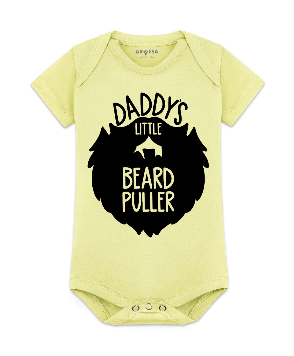 No | Daddy Little Beard Puller - Romper