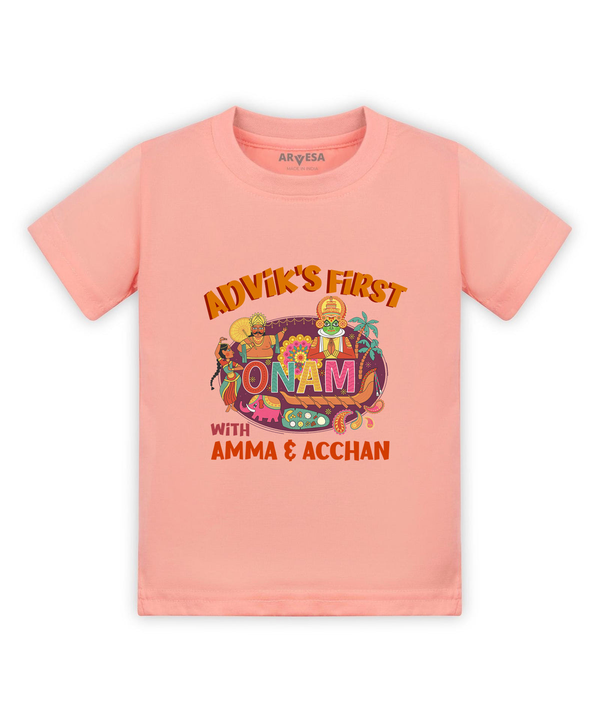 Yes | My First Onam - T-shirt
