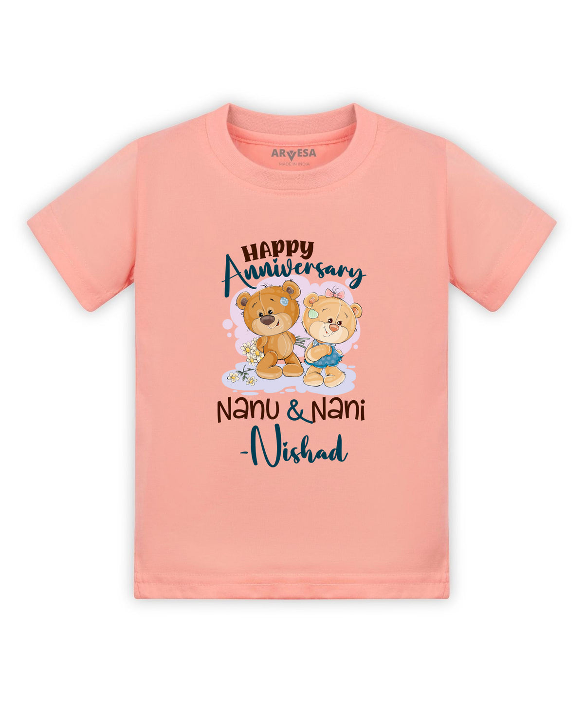 Yes | Happy Anniversay Nanu & Nani Family Anniversary - T-shirt