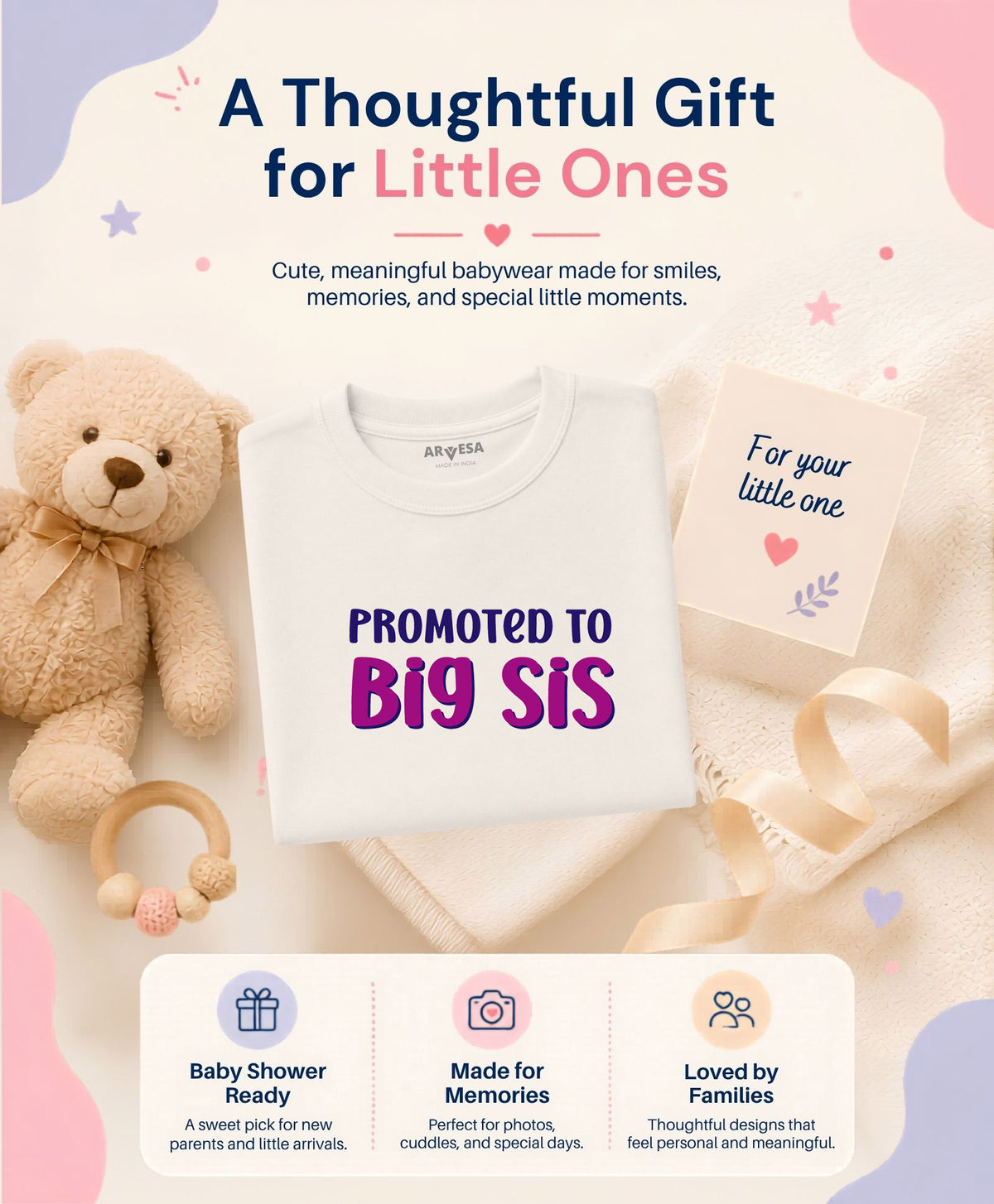 No | Promoted To Big Sis Sister - T-shirt