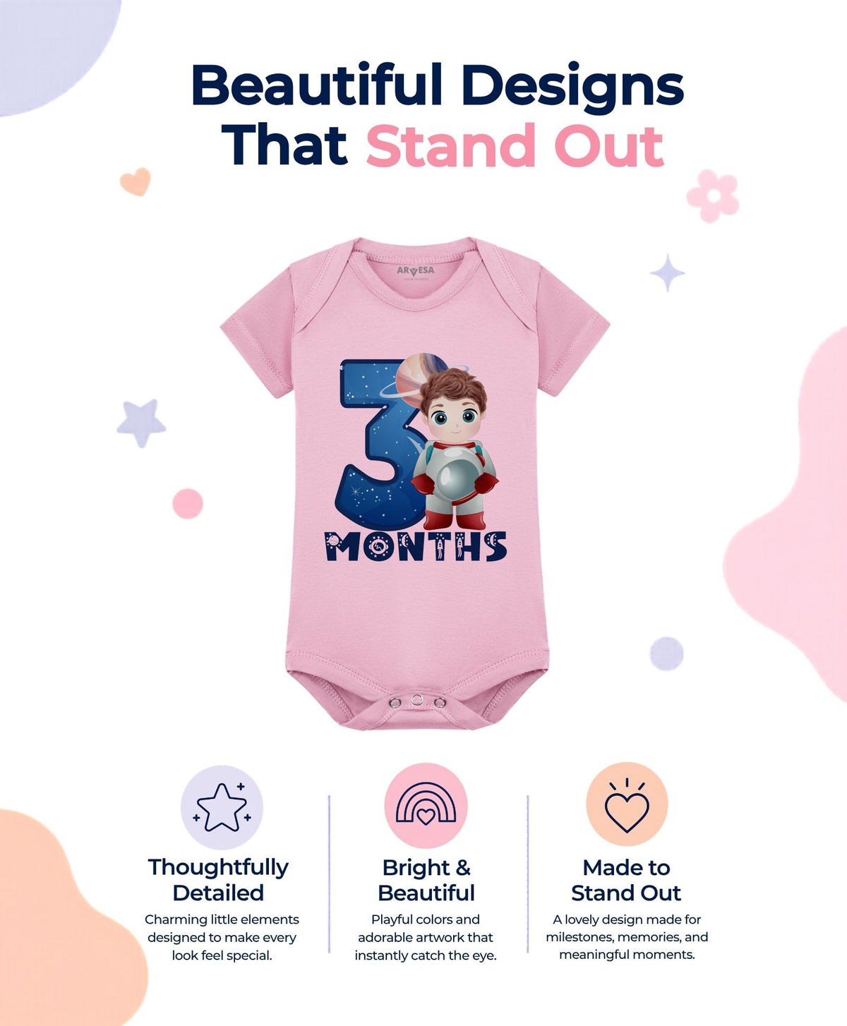 No | 3 Month - Romper