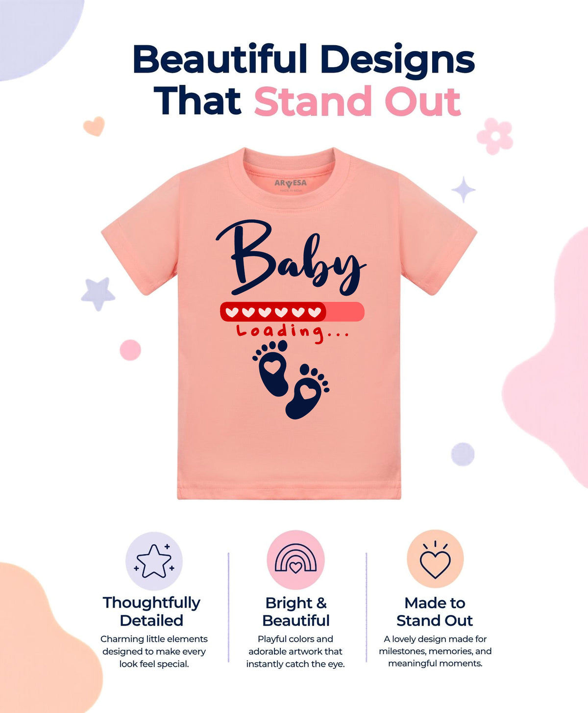 Baby Loading Pregnancy Announcement - T-shirt