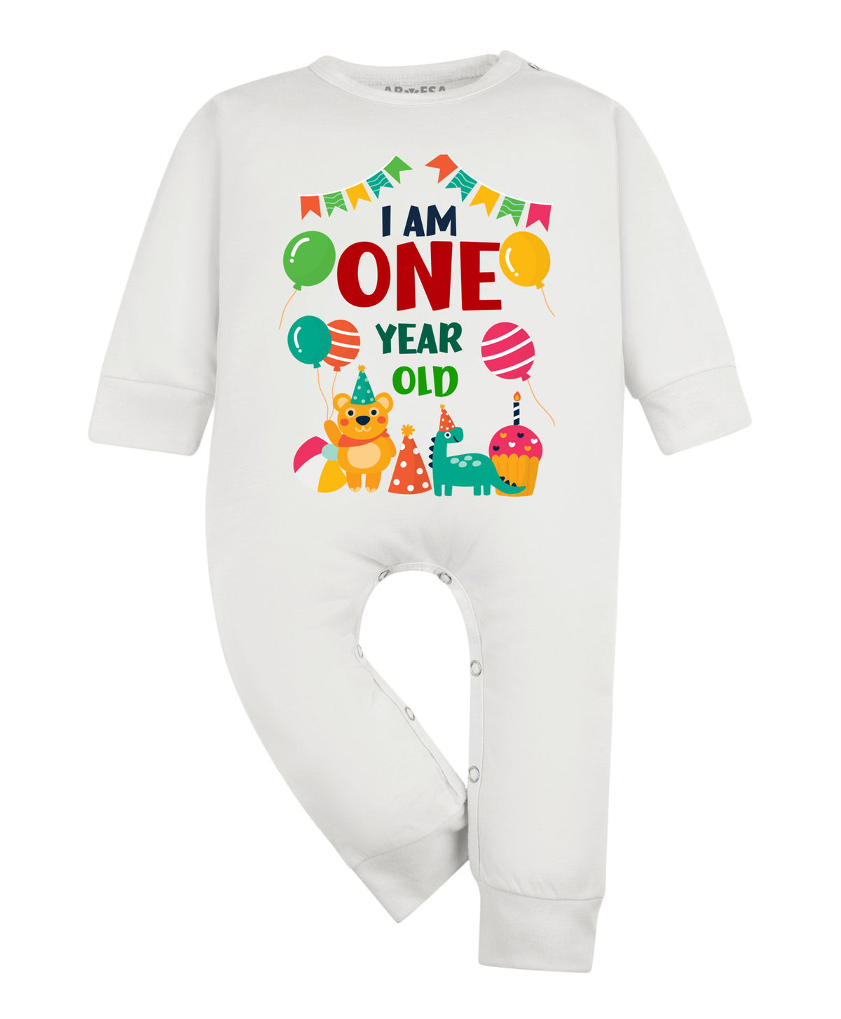No | One Year Birthday - Jumpsuit